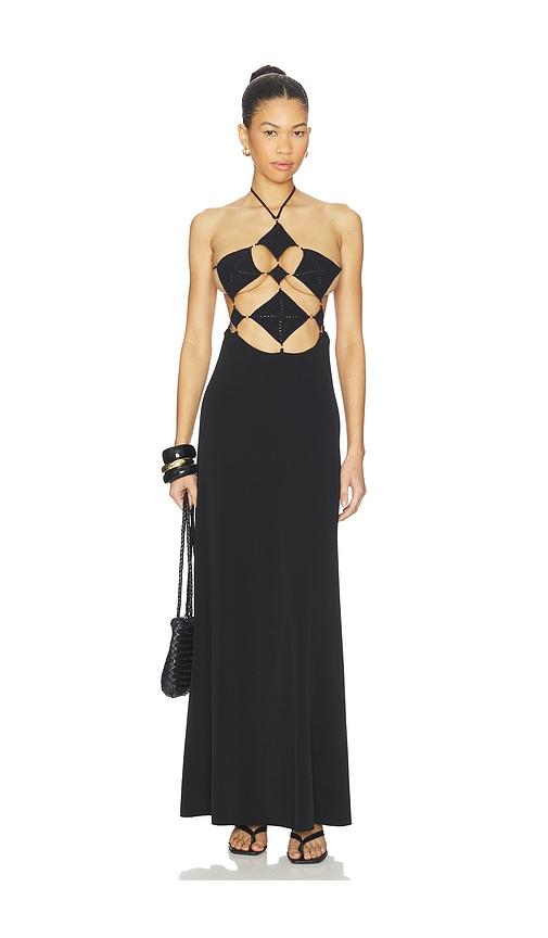 leslie amon revenge dress in black. - size l (also in m, xl)