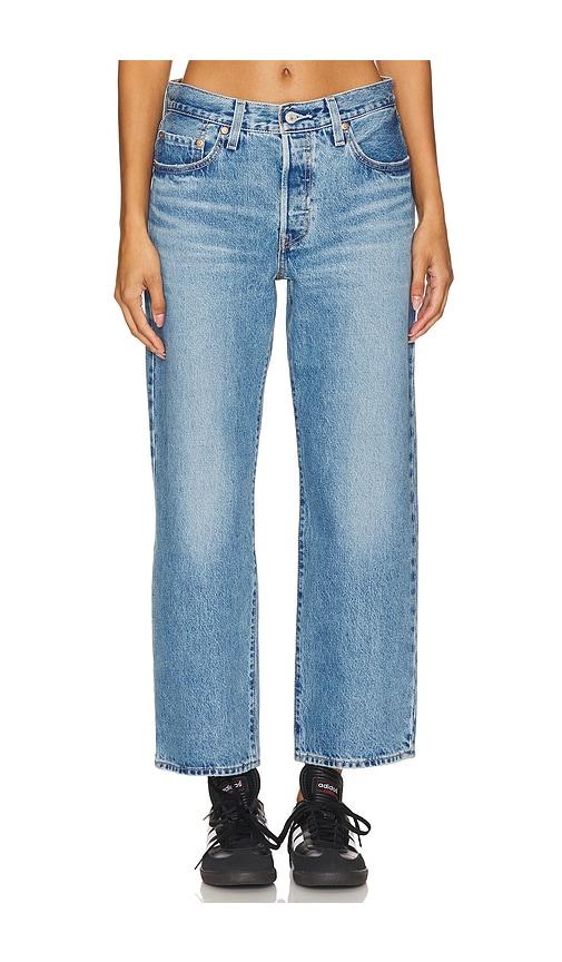 levi's 501 90s ankle straight jeans in denim-medium. - size 24 (also in 25, 26, 27, 28, 29, 30)