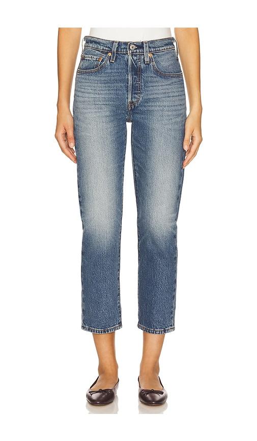 levi's 501 crop in blue. - size 24 (also in 26, 27, 28, 29)