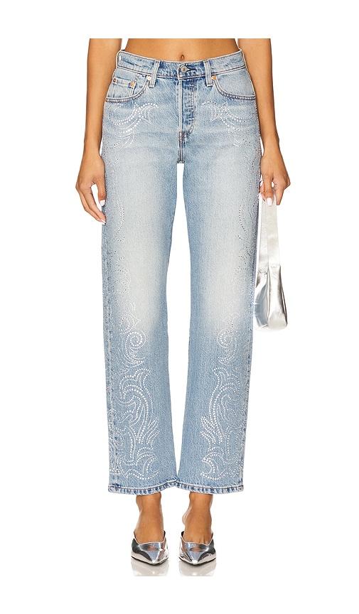 levi's 501 curve jeans in blue. - size 24 (also in 25, 26, 27, 28)