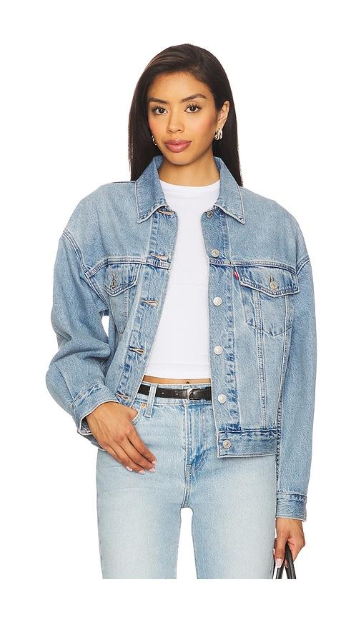 levi's 90s trucker in blue. - size m (also in s, xl)