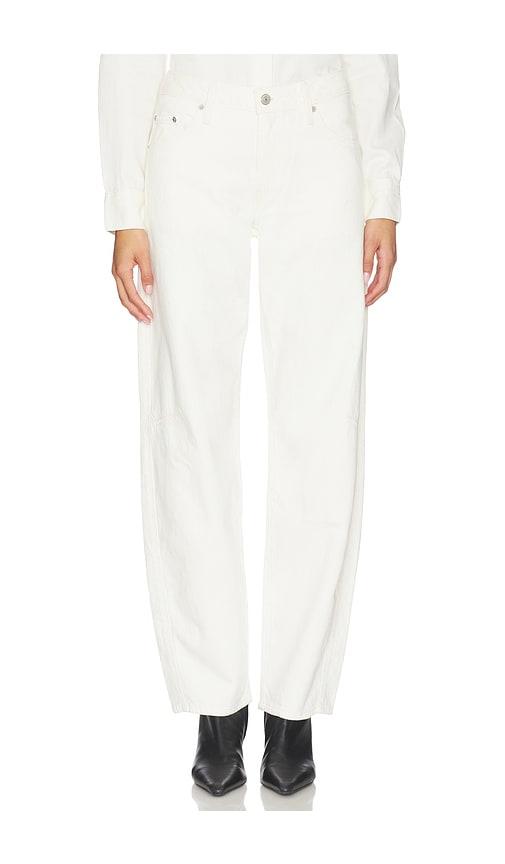 levi's baggy dad barrel in white. - size 24 (also in 26, 25, 27, 28, 29, 30, 31, 32)