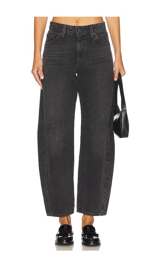 levi's baggy dad barrel jeans in blue. - size 24 (also in 26, 25, 27, 28, 29, 30, 31, 32)