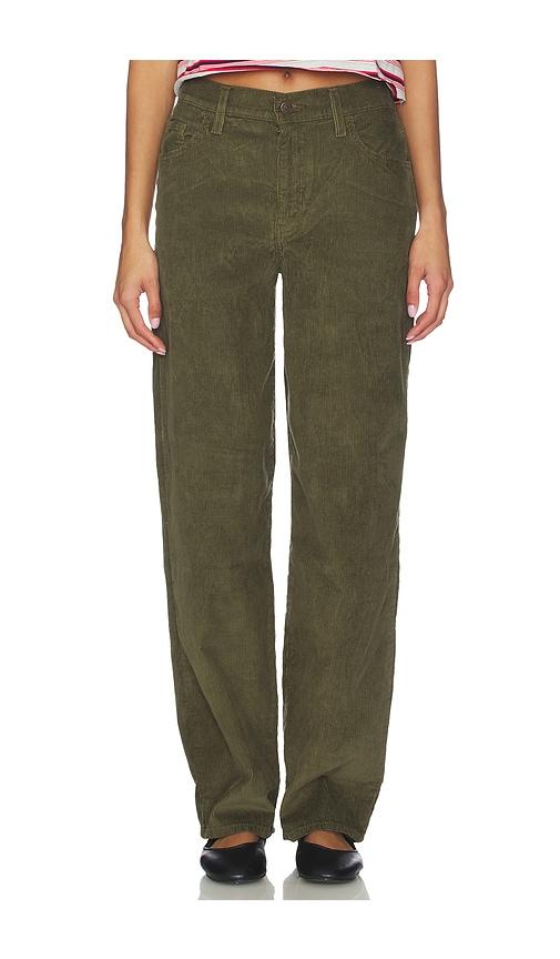 levi's corduroy baggy dad in olive. - size 25 (also in 26, 27, 28)