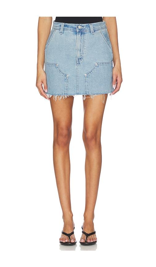 levi's icon utility skirt in baby blue. - size 24 (also in 26, 25, 27, 28, 29, 30, 31, 32)