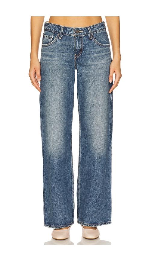 levi's low loose in blue. - size 24 (also in 28, 29)