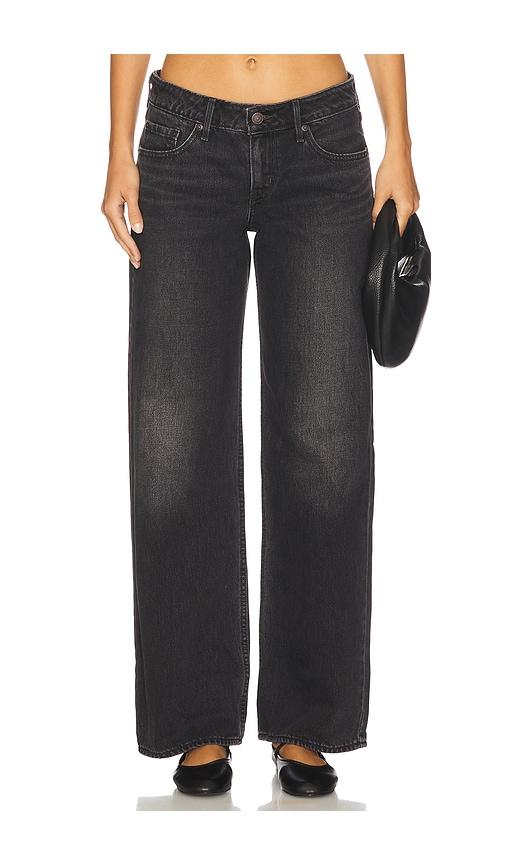 levi's low loose jeans in black. - size 24 (also in 26, 30, 32, 25, 27, 28, 29, 31)