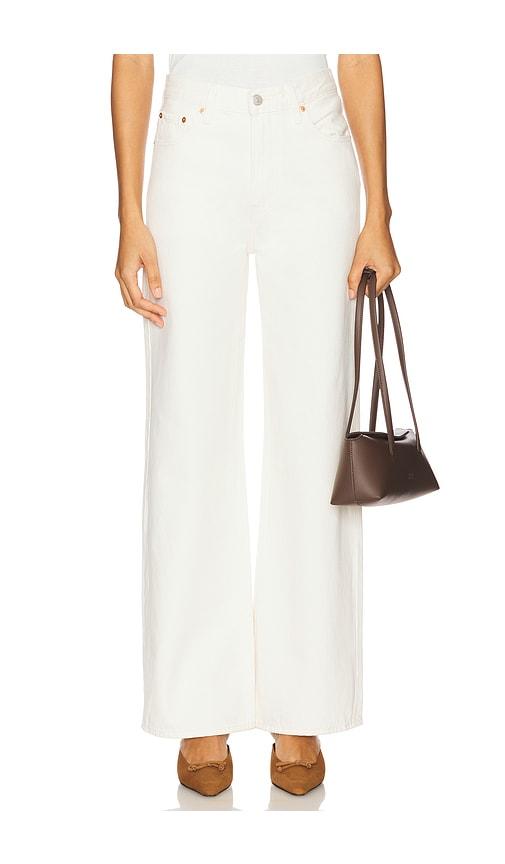 levi's ribcage wide leg in white. - size 24 (also in 25, 26, 27, 28, 29, 30, 31, 32)