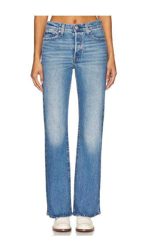 levi's wedgie boot jeans in denim-medium. - size 24 (also in 25, 26, 27, 28, 29, 30, 31, 32)