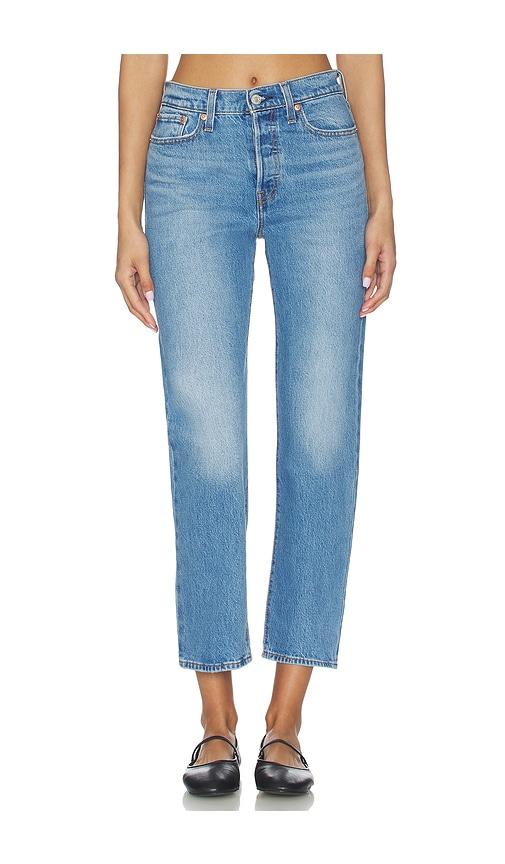 levi's wedgie straight in blue. - size 27 (also in 28, 30, 32)