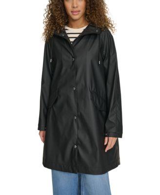 levis womens raglan sleeve rain collar jacket