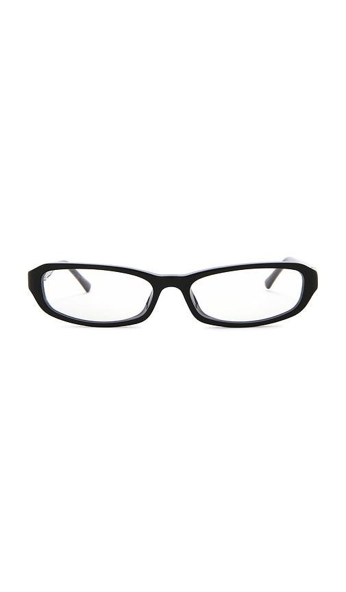 lexxola the iris sunglasses in black.