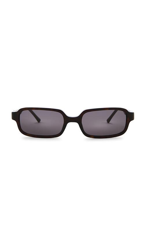 lexxola the jody sunglasses in brown.
