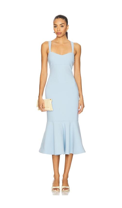 likely dalia dress in baby blue. - size 0 (also in 00, 8, 10)
