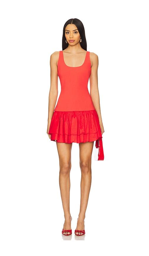 likely marika dress in red. - size 12 (also in 4, 6, 8)