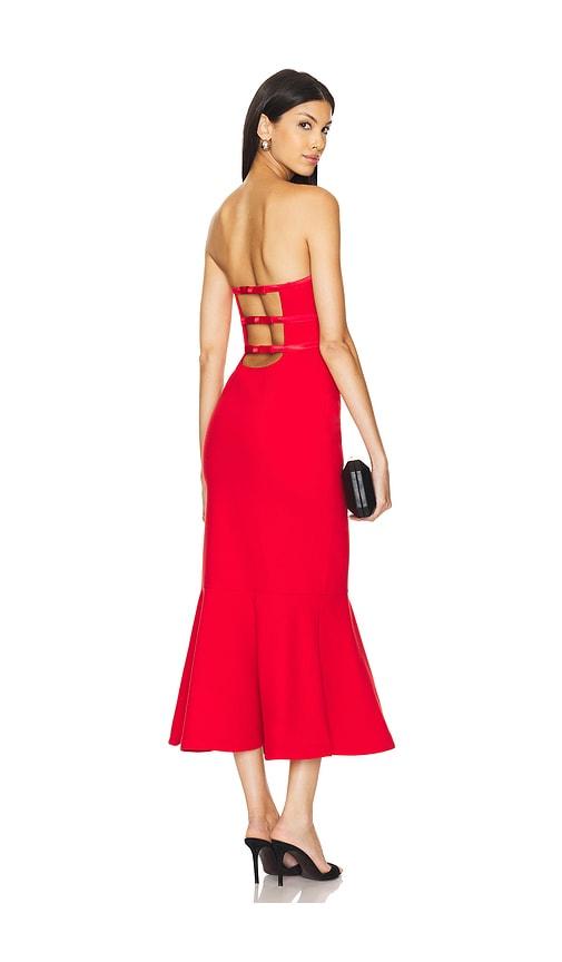 likely mille dress in red. - size 0 (also in 00)