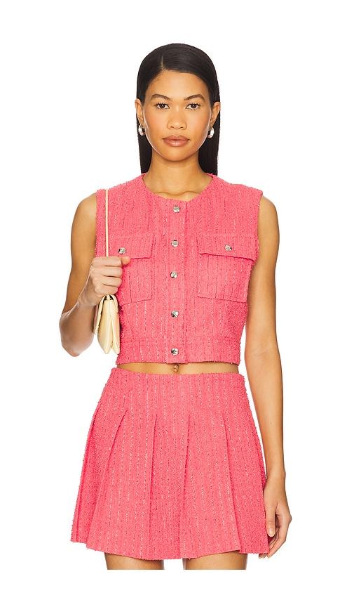 line & dot emmeline top in pink. - size s (also in xl)