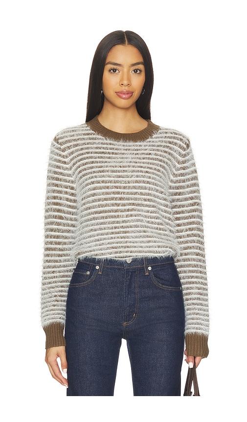 line & dot lyon sweater in olive. - size l (also in m, s, xl, xs)