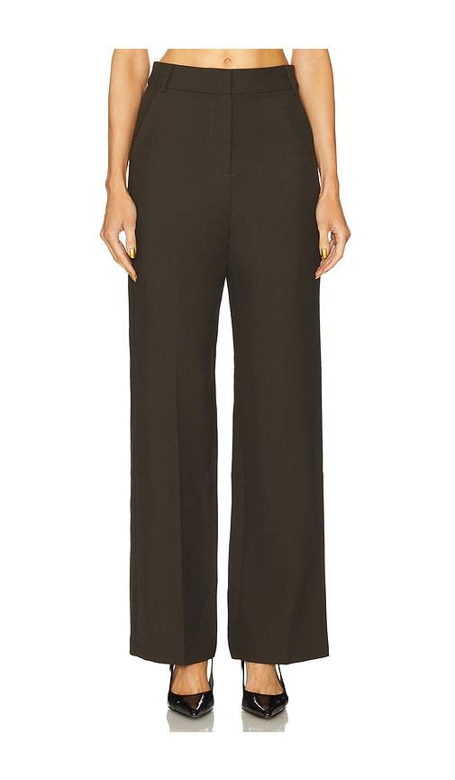 line & dot marilla pants in olive. - size s (also in xs)