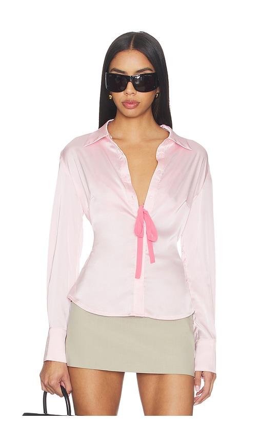 lioness angelic shirt in pink. - size s (also in xs, xl)