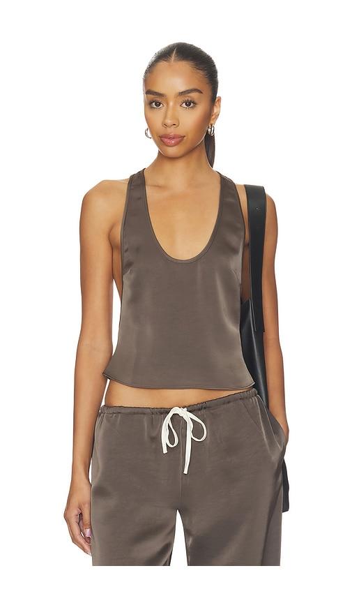 lioness bare cami in chocolate. - size l (also in m, xl, xxl)