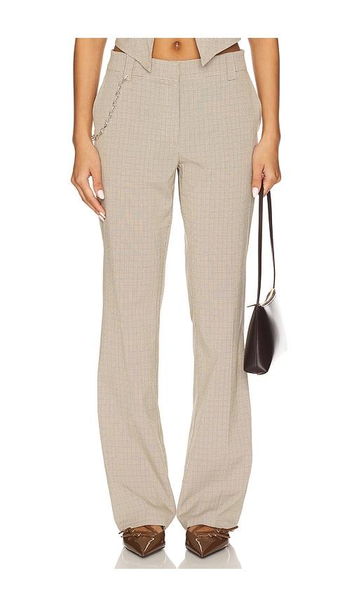 lioness bessette pant in beige. - size m (also in s)
