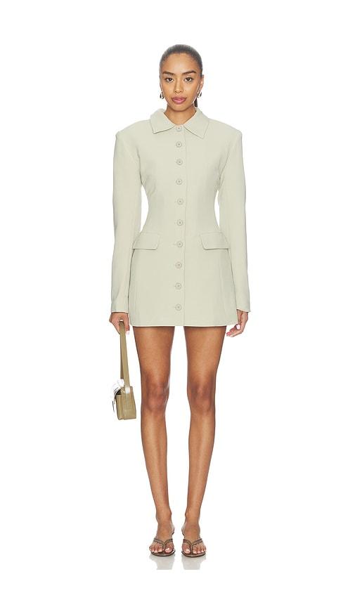 lioness cheri mini dress in green. - size l (also in s, xxs, xs, m, xl, xxl)