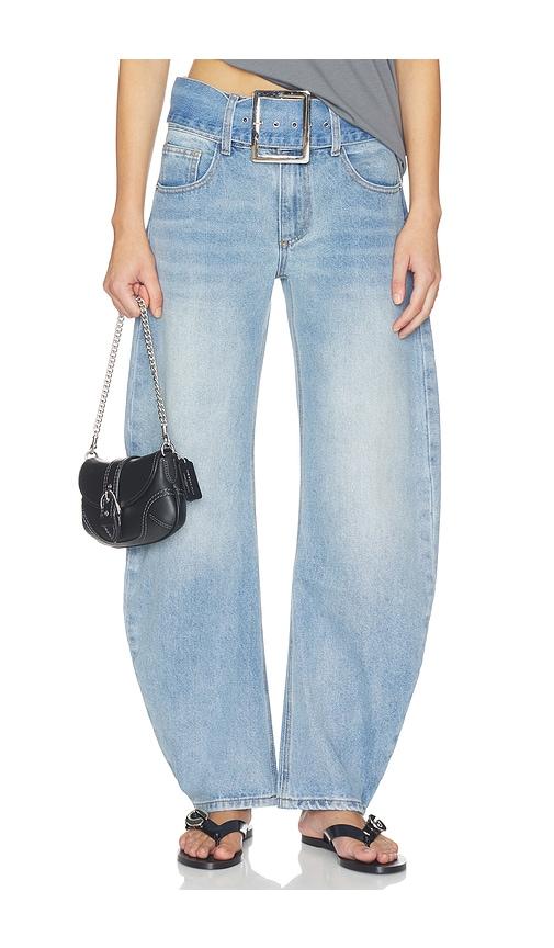 lioness dynasty jeans in blue. - size l (also in s, xxs, xs, m, xl, xxl)