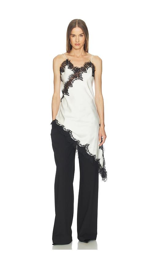 lioness emerging top in white. - size s (also in xs)