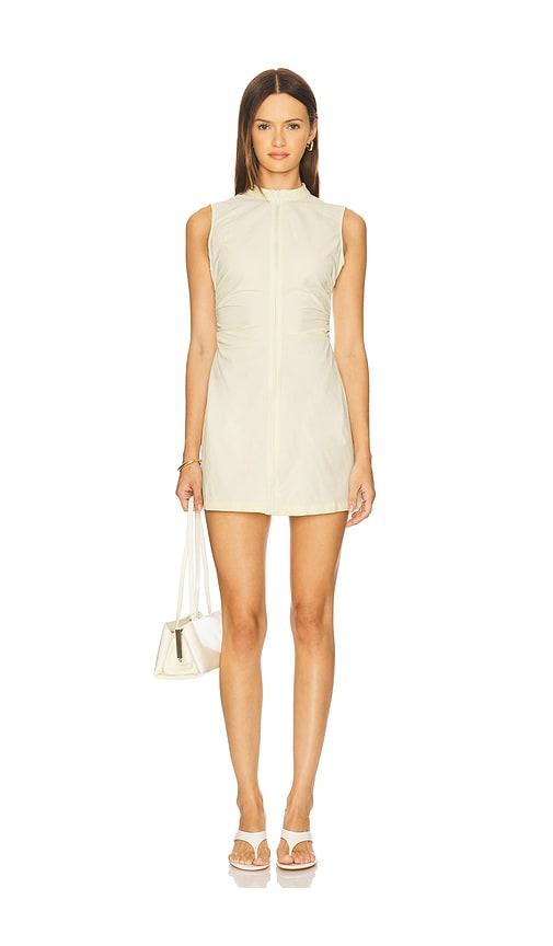 lioness fever mini dress in yellow. - size m (also in s, xs)