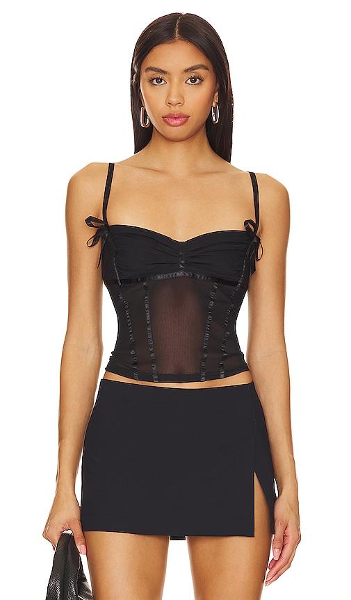 lioness iconic cami in black. - size l (also in m)