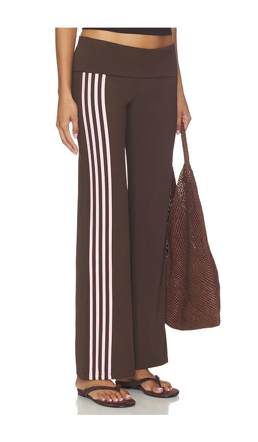 lioness layover pant in chocolate. - size l (also in m, s, xl, xs, xxl, xxs)
