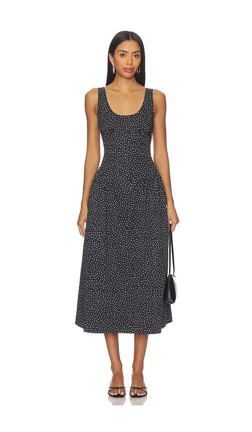 lioness luna rosa maxi dress in black. - size m (also in s, xxs, xs)