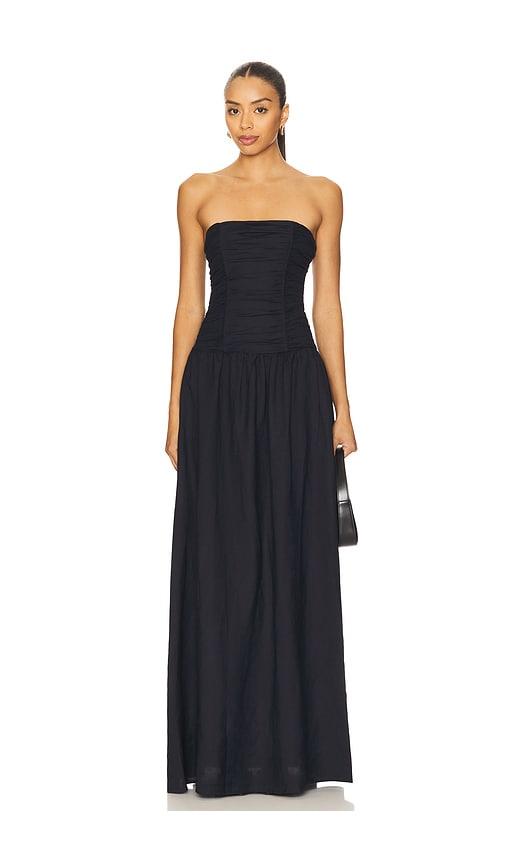 lioness lush maxi dress in navy. - size m (also in s, xs, xxs)