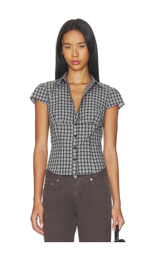 lioness mon cheri blouse in black. - size xl (also in xs, xxs)