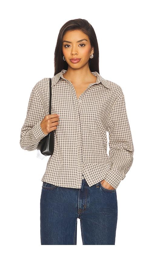 lioness nirvana shirt in beige. - size xl (also in xxs, xs, xxl)