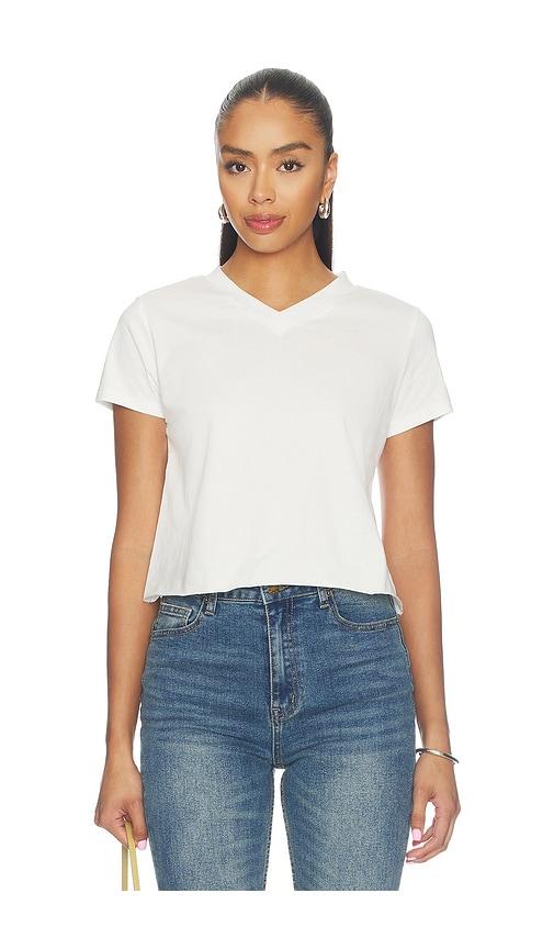 lioness north light tee in white. - size l (also in m, s, xs)