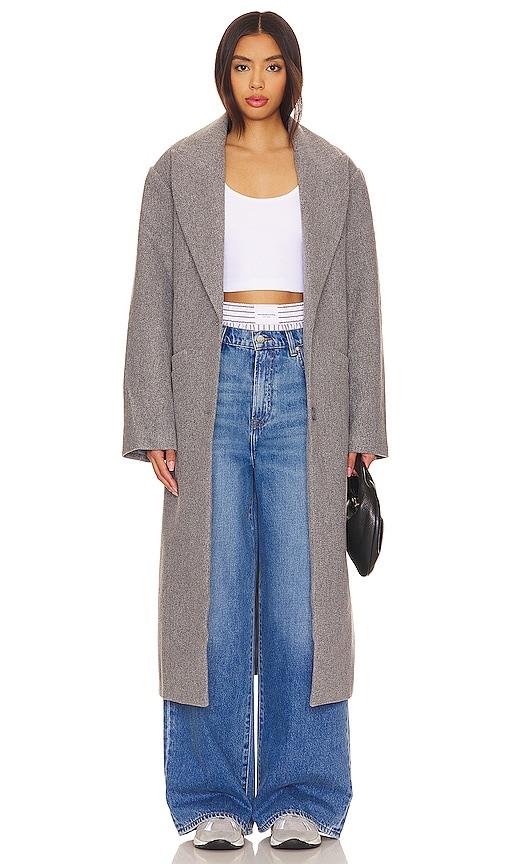 lioness olsen coat in grey. - size l (also in xxs, xs, s, m, xl, xxl)