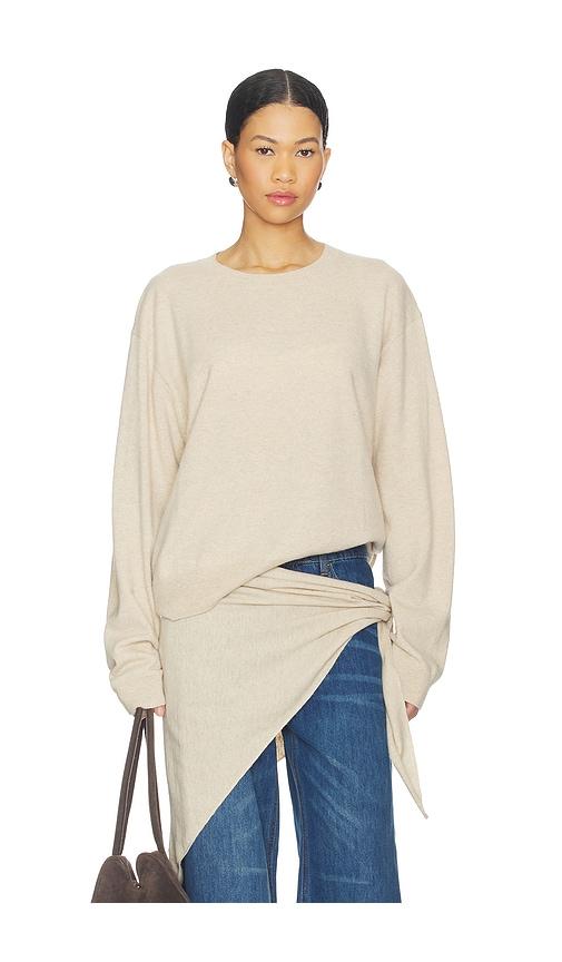 lioness olsen knit in tan. - size s (also in xs)