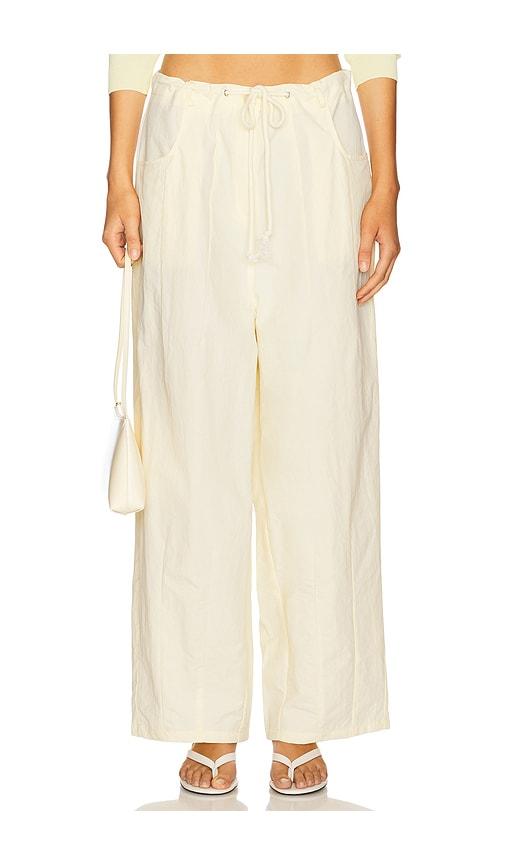 lioness riptide pant in lemon. - size l (also in m)