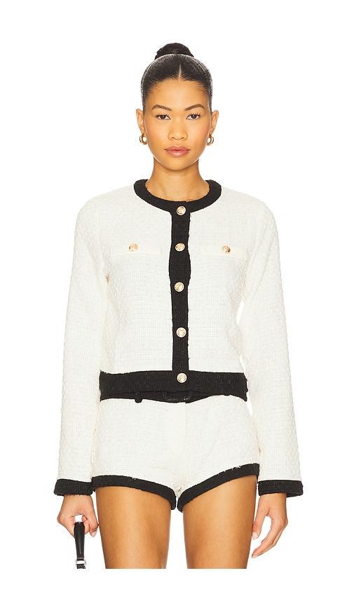 lioness riviera jacket in white. - size l (also in s, xs, m, xl, xxl)