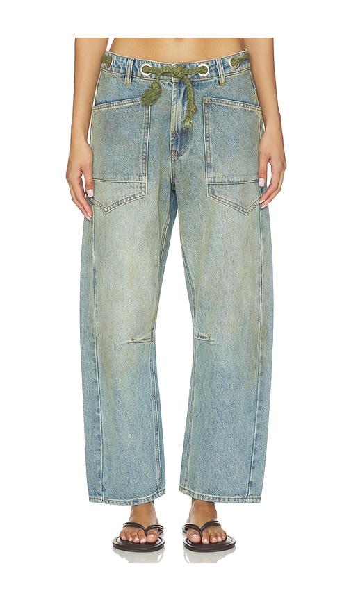 lioness rush hour jeans in blue. - size s (also in xs)