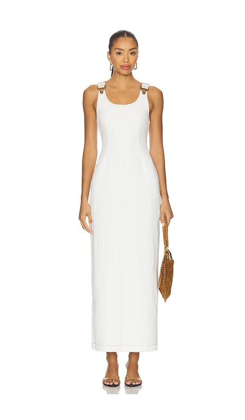 lioness sixteen candles maxi dress in white. - size xs (also in xxs)