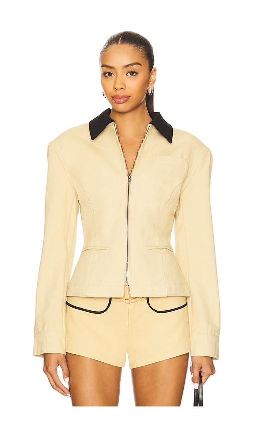 lioness soho jacket in beige. - size l (also in s, xxs, xs, m, xl, xxl)