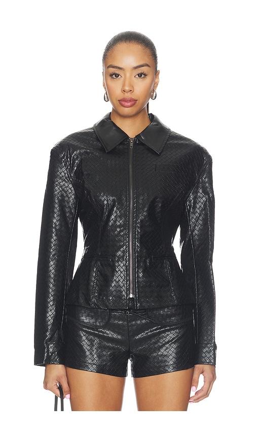 lioness soho jacket in black. - size m (also in s, xs)