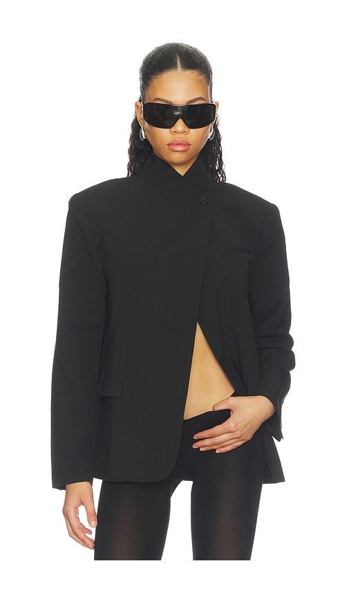 lioness trophy club blazer in black. - size l (also in xxs, xs, s, m, xl)