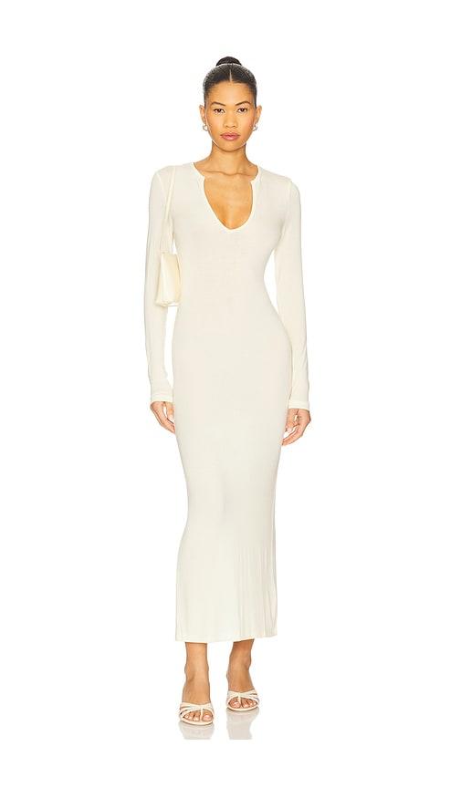 lioness vacanza maxi dress in yellow. - size l (also in m, s, xl, xs, xxl)