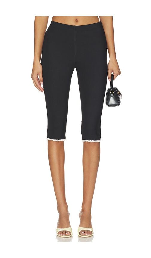 lisa says gah bea pedal pusher in black. - size l (also in s)