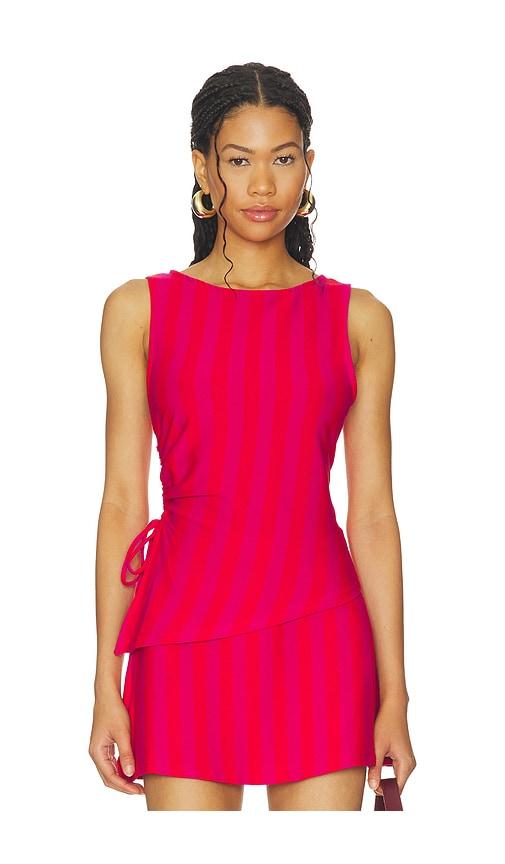 lisa says gah erin tank in pink. - size l (also in xs, s, xl)