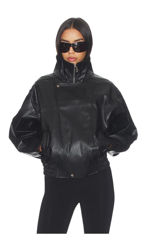 lisa says gah frankle jacket in black. - size l (also in xs, s, m, xl)